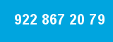 922 867 20 79 922 867 20 79